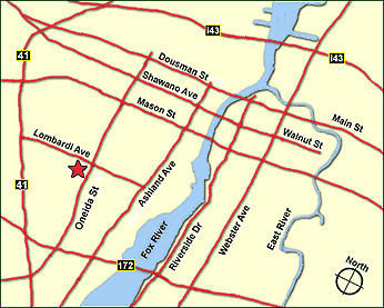 グリーンベイ市内